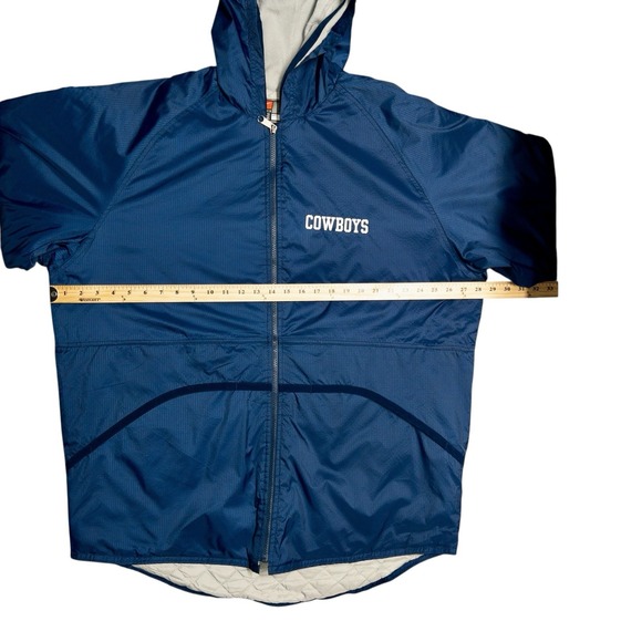Nike Dallas Cowboys Sideline Hooded Puffer Coat Mens XL Full Zip - Picture 6 of 9
